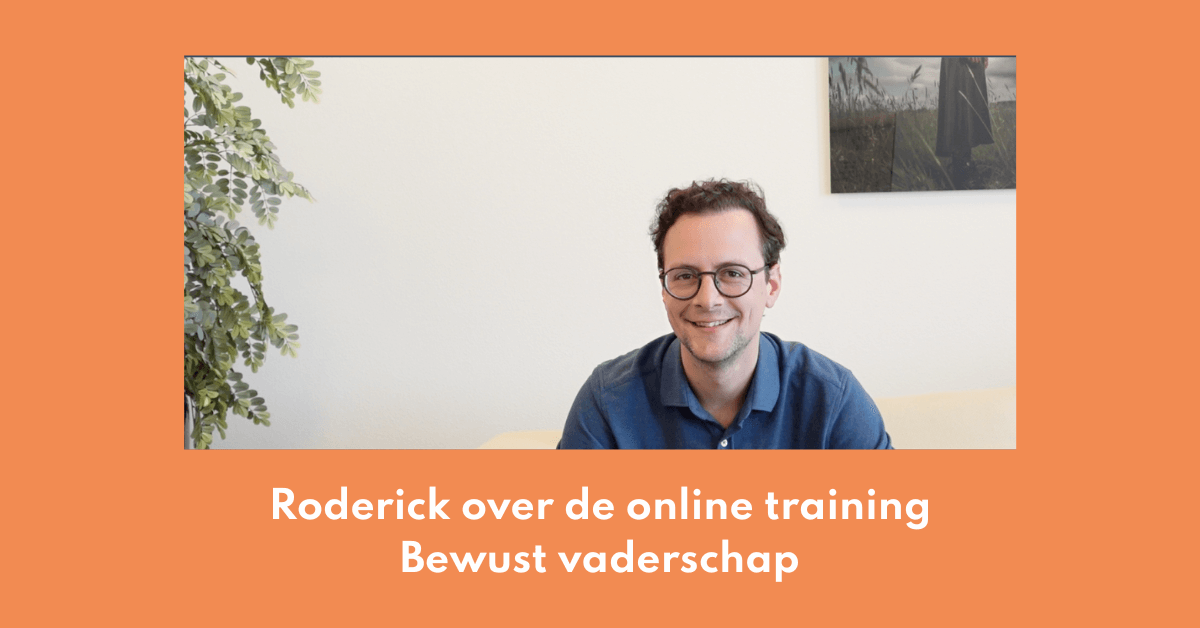 Roderick Akkerman over Online training Bewust vaderschap
